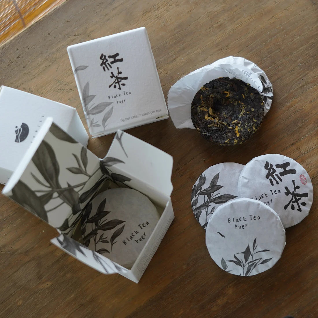 2023年紅茶小茶餅Puer Black Tea