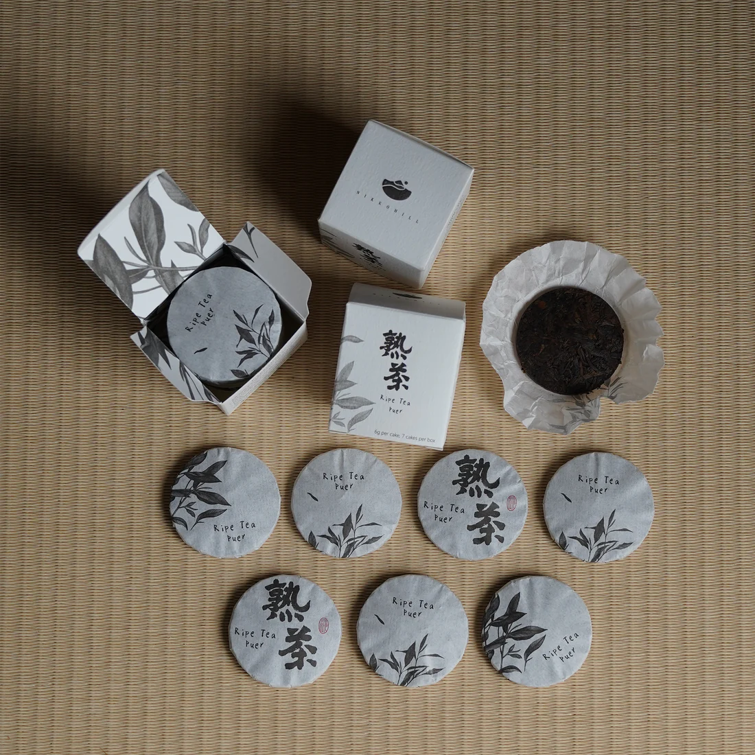 2015 熟茶小茶餅 Puer Ripe Tea